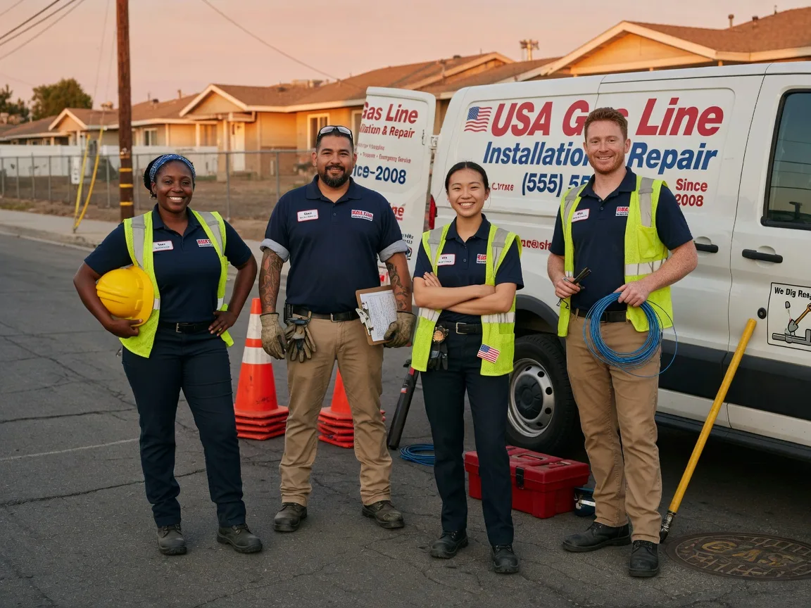 Gas Line Installation company in Mineral Springs, NC